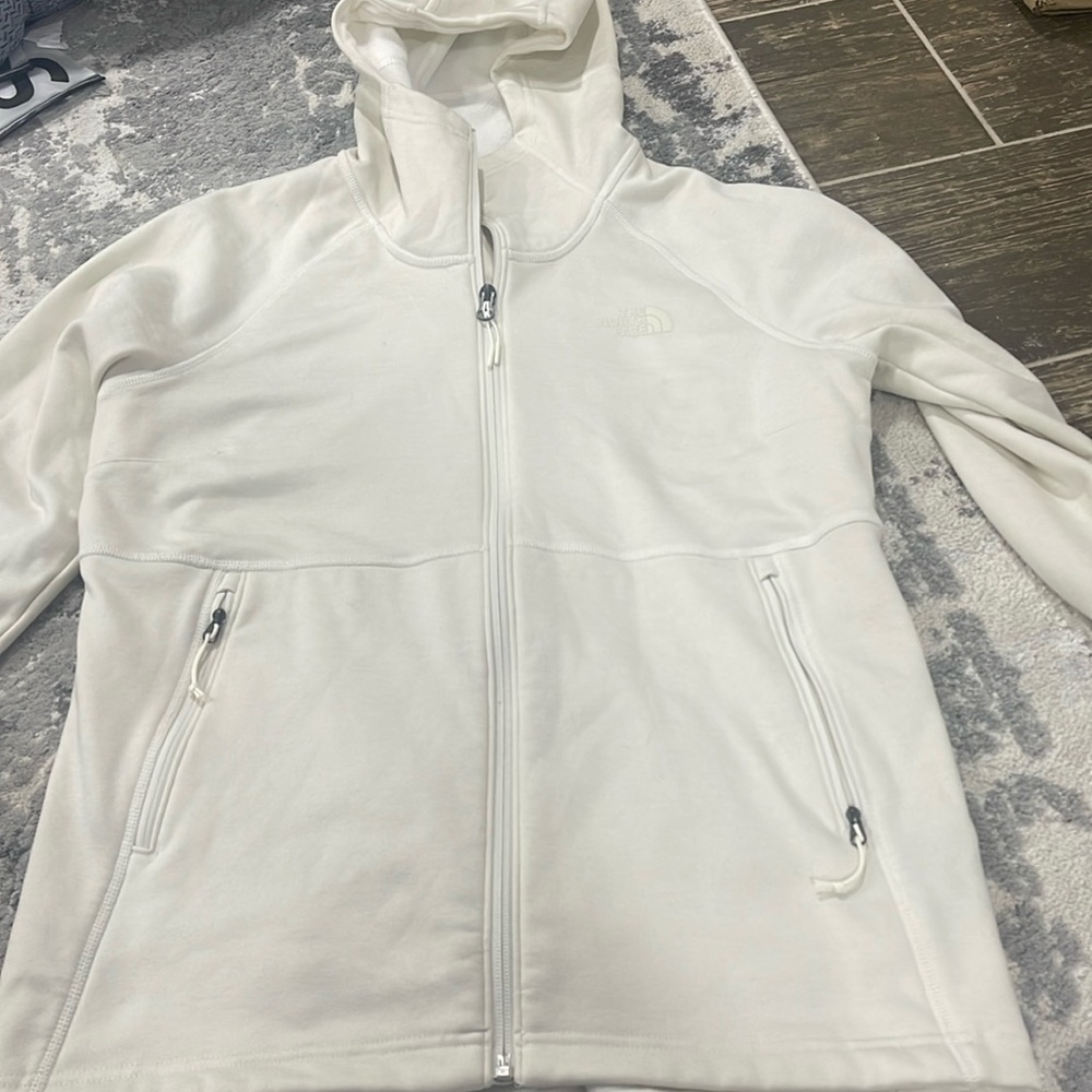 The North face hoodie for women, very warm.